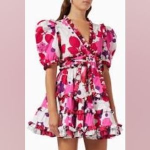 NWT CeliaB Obsidiana Dress Pink